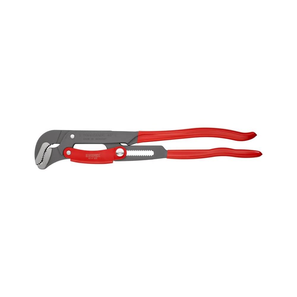 Knipex Pipe Wrench S Type 560 mm Swedish Pattern Plastic Handle - Flockneti