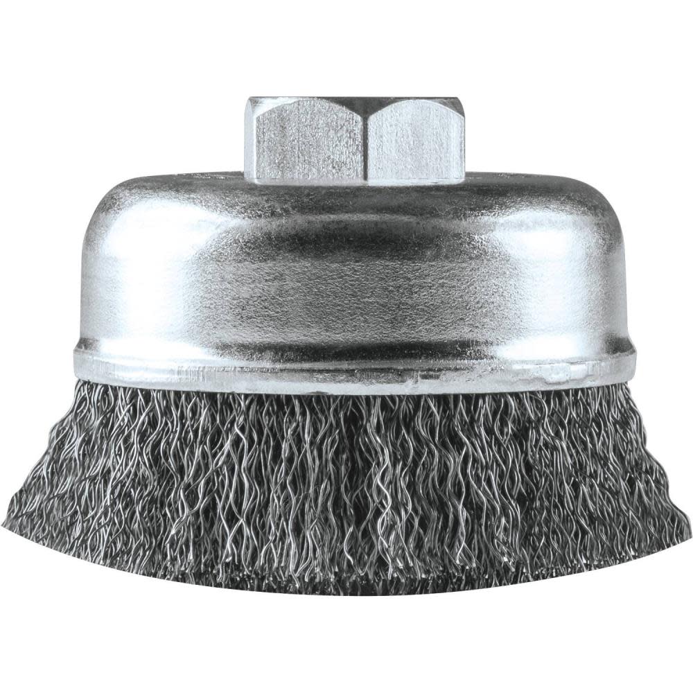 Makita 3″ Crimped Wire Cup Brush M10 x 1.25 - Flockneti