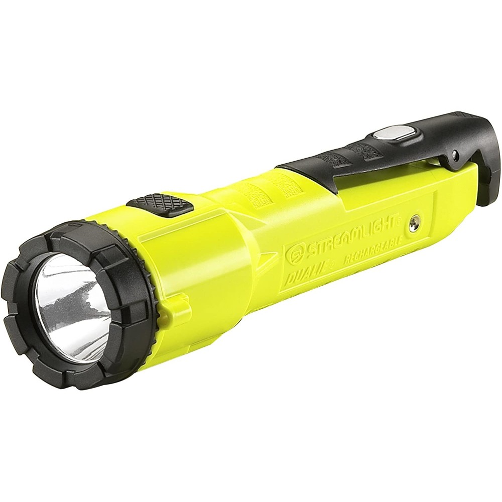 Streamlight Dualie Yellow Intrinsically Rechargeable Flashlight - Flockneti
