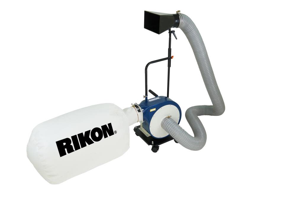 Rikon 1HP Portable Dust Collector - Flockneti