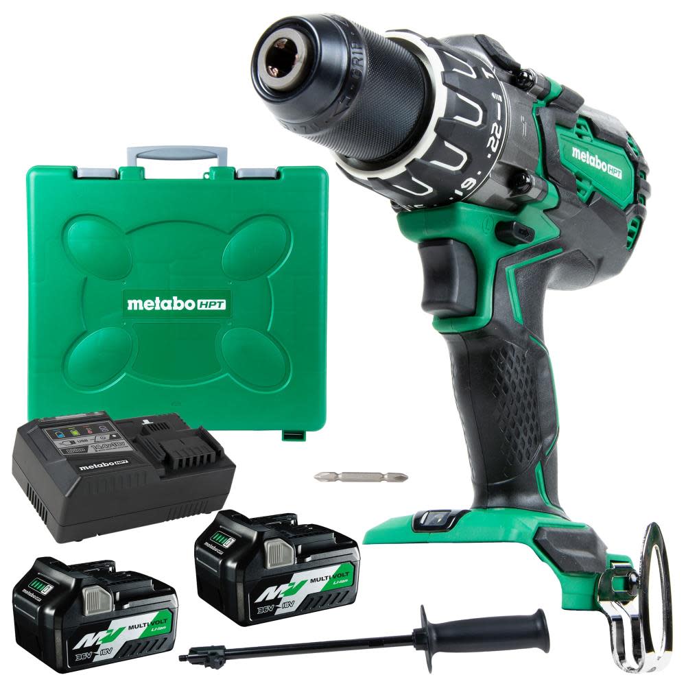 Metabo HPT 36V MV Hammer Drill Kit - Flockneti