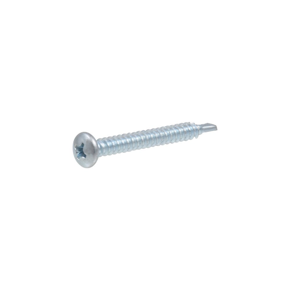 Hillman #8-18 x 1 1/2″ Zinc Pan Phillips Self Drilling Screw 100pk - Flockneti