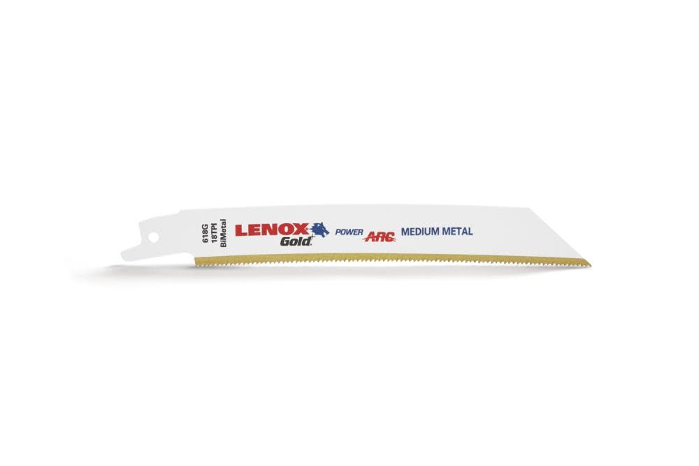 Lenox 5-Pack 6-in 18-TPI Bi-Metal Reciprocating Saw Blades - Flockneti