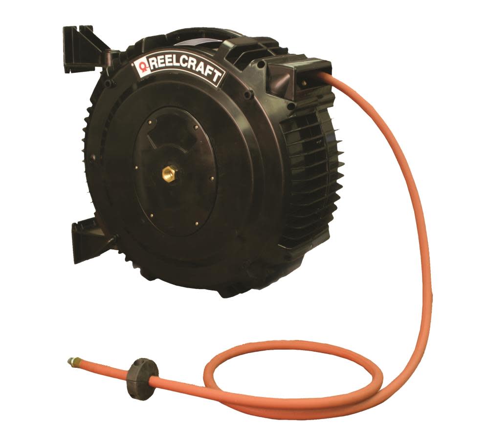 Reelcraft Composite Reel 3/8″ x 50′ 232 PSI with Hose - Flockneti