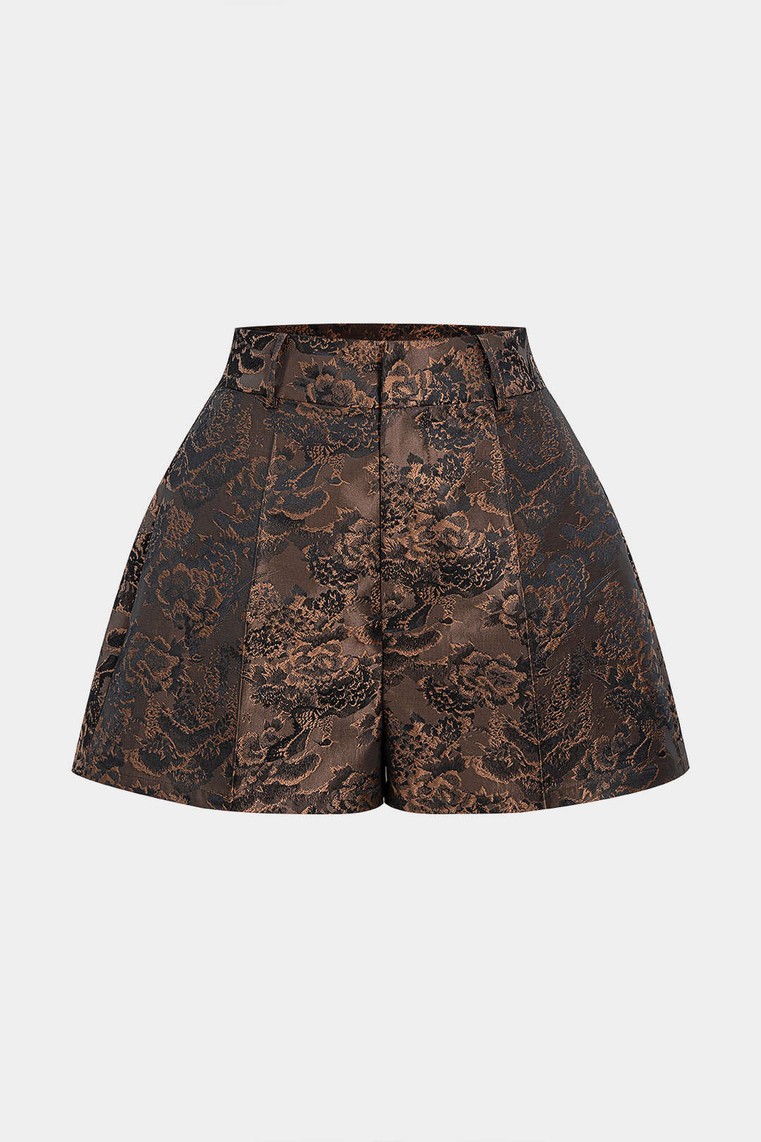 Jacquard Wide Leg Shorts - Flockneti