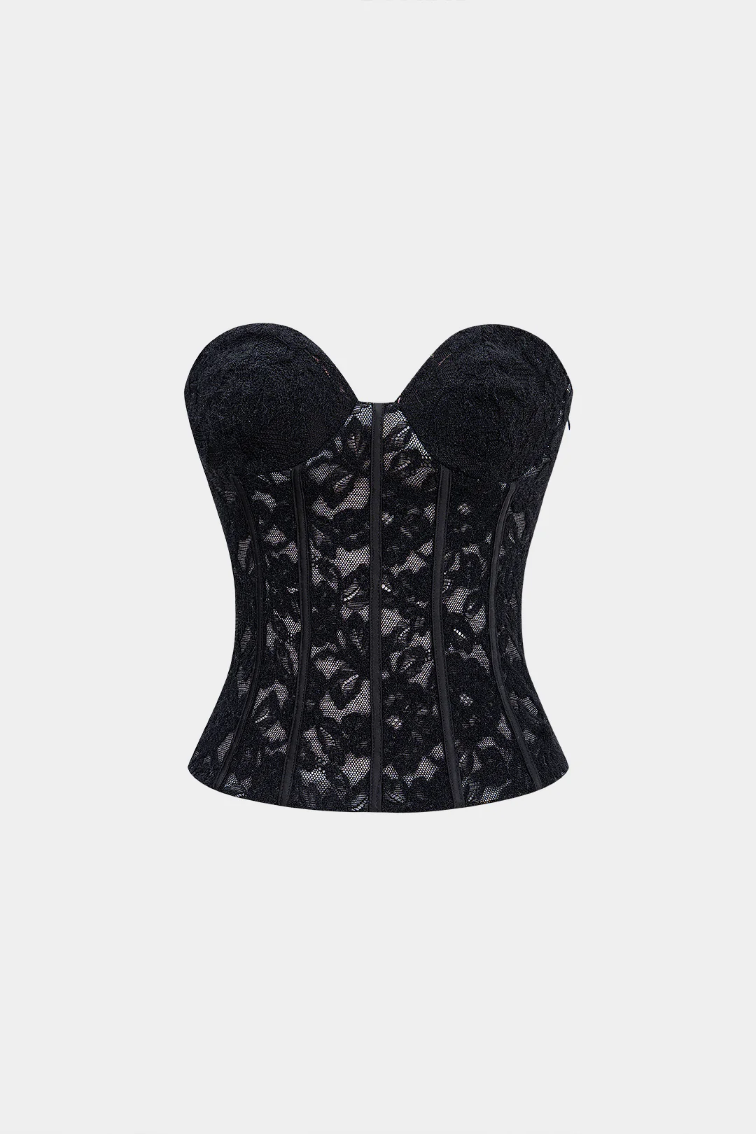 Lace Corset Tube Top - Flockneti