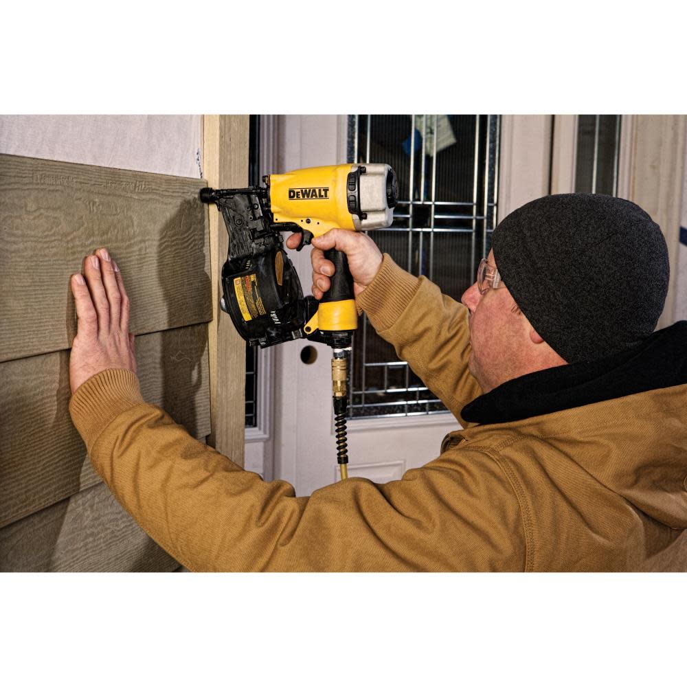 DEWALT 15 Degree Coil Siding and Fencing Nailer - Flockneti