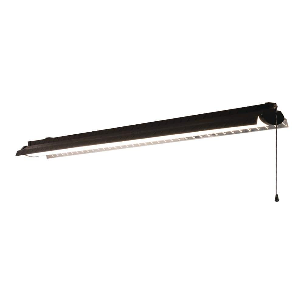 Metalux SHP Series Shop Light 40W 46.5″ 4100 Lumen Black LED - Flockneti