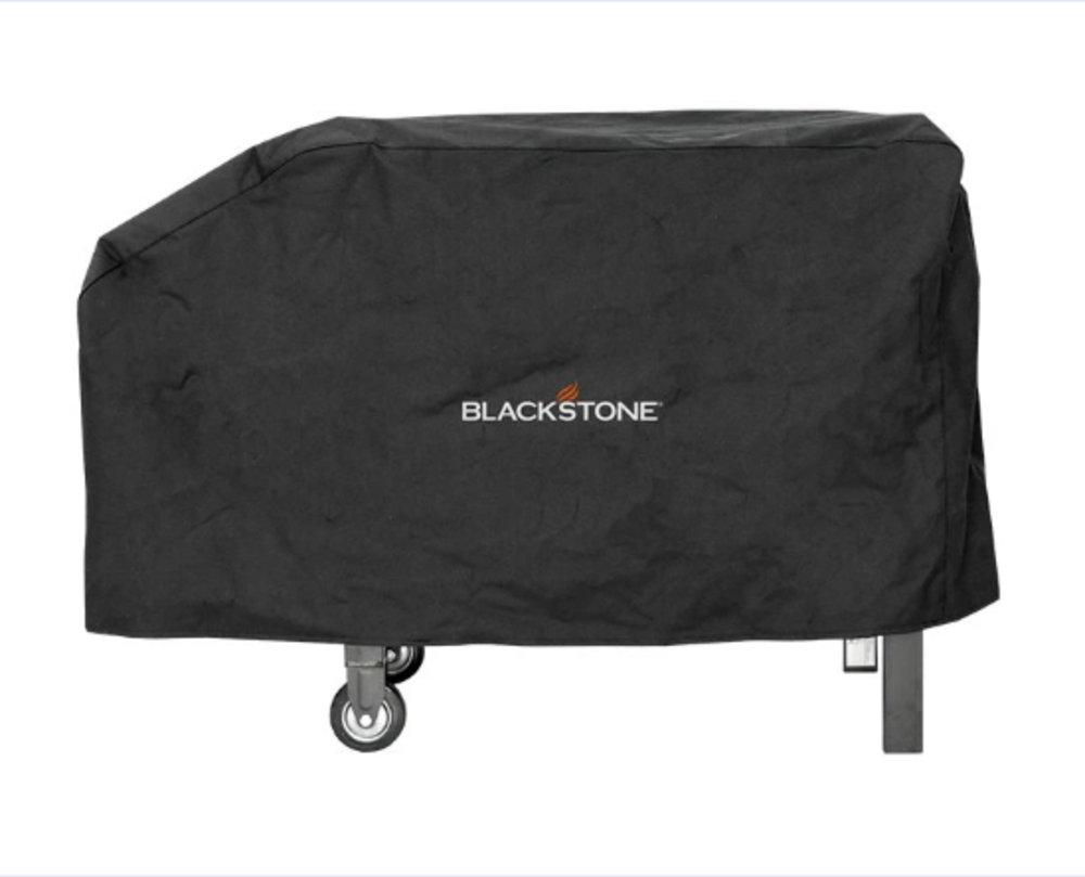 Blackstone Heavy Duty Canvas Weather Resistant Cover for 28” Griddle with Shelf and Tailgater 1529B1 - Flockneti