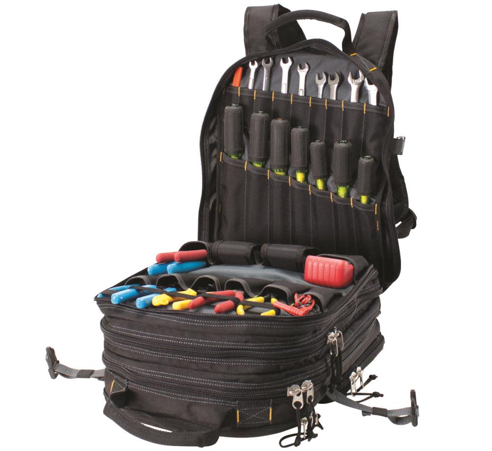 CLC 75 Pocket Heavy-Duty Tool Backpack - Flockneti