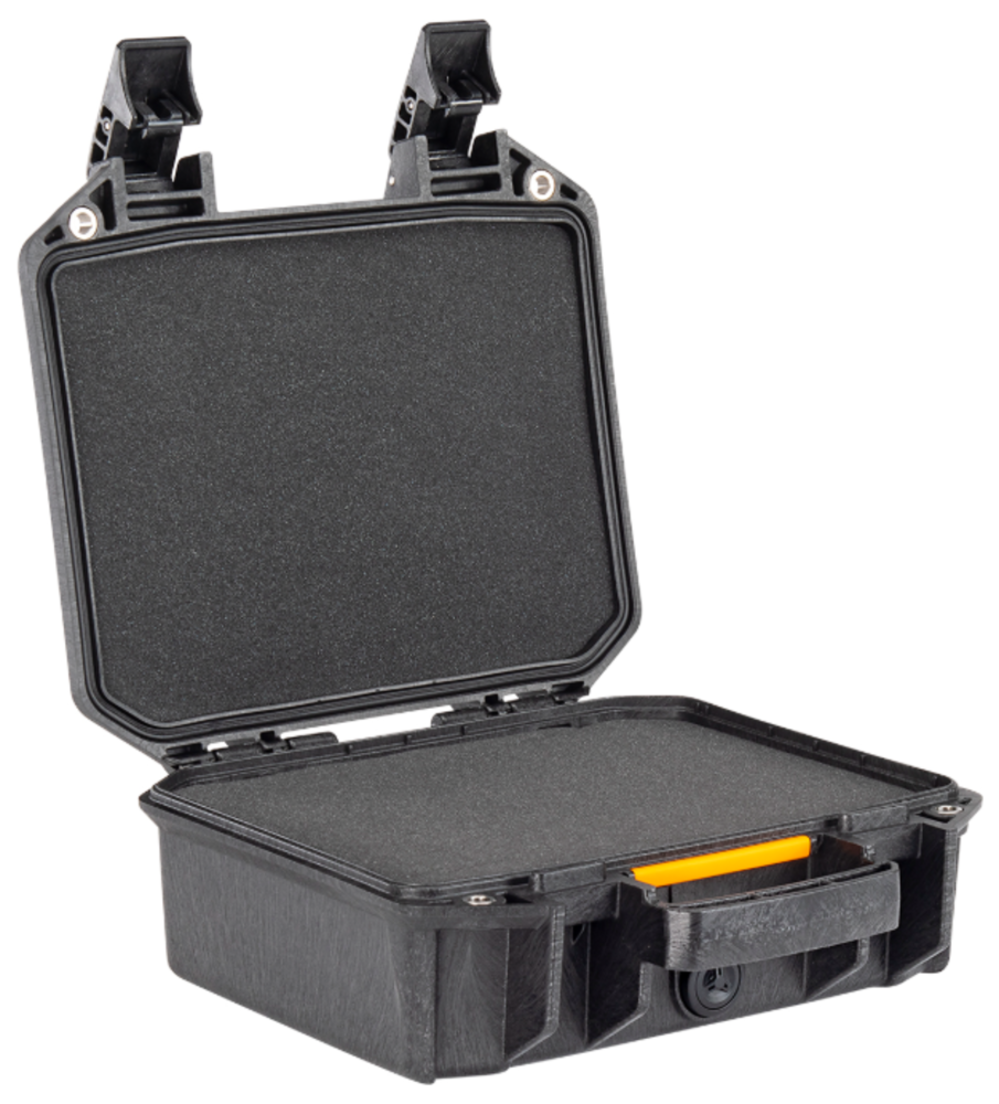 Pelican V100 Vault Small Pistol Case - Flockneti