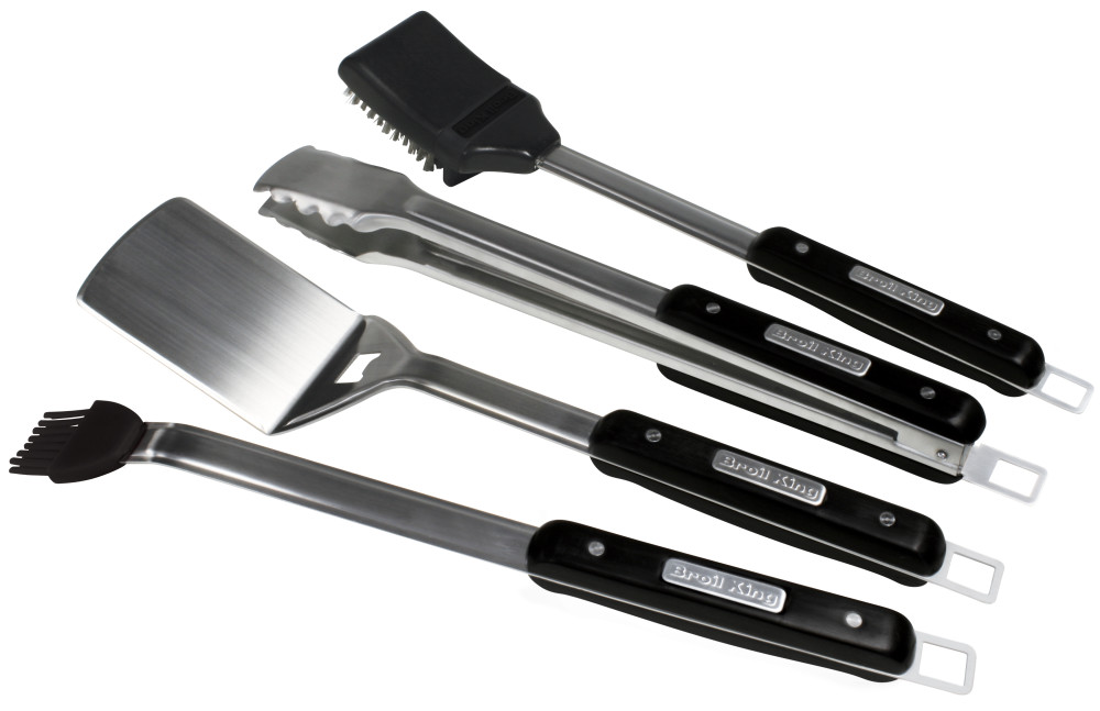 Broil King 4 piece Imperial Series Grill Tools Set - Flockneti