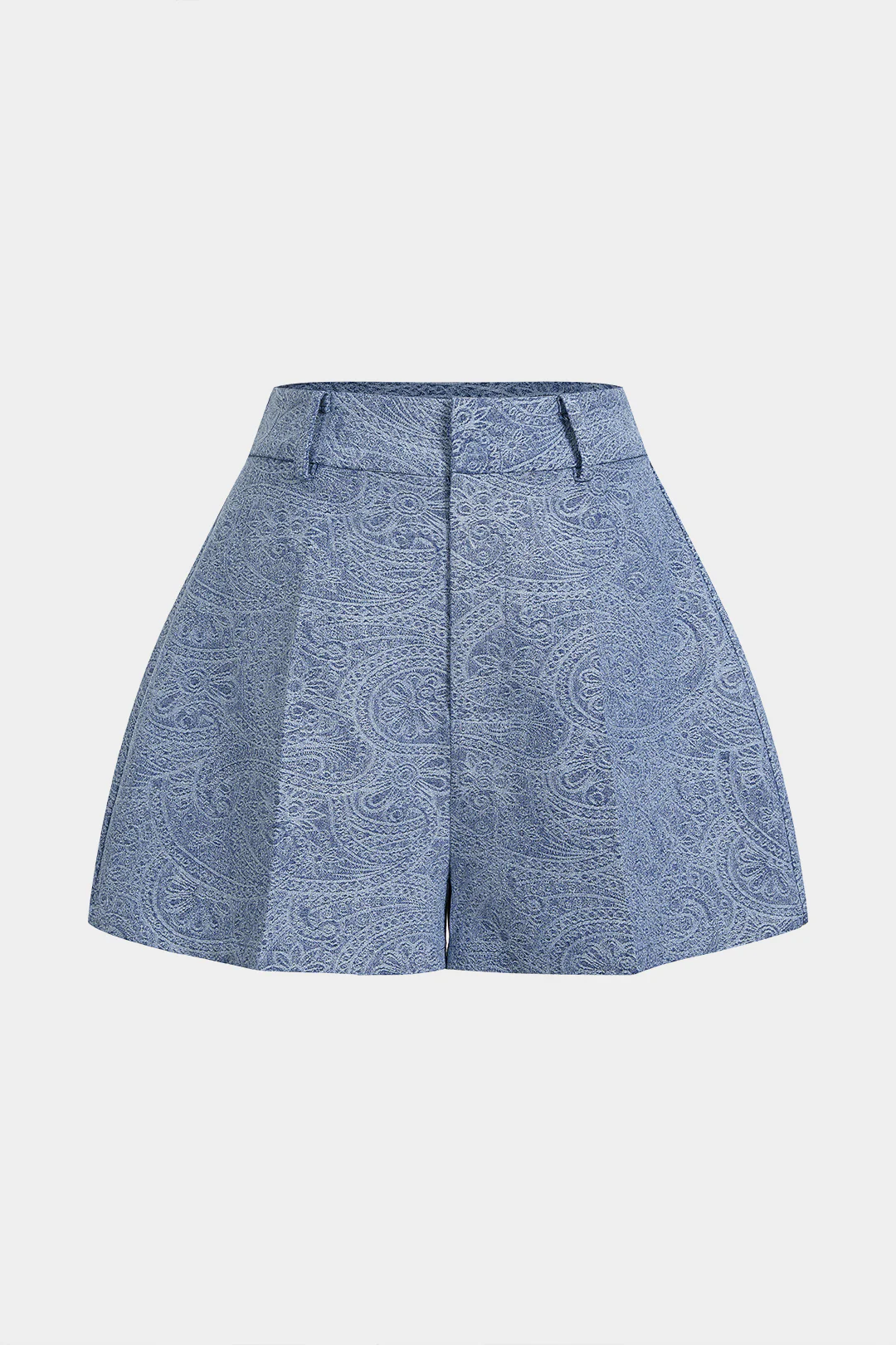 Denim Wide Leg Shorts - Flockneti