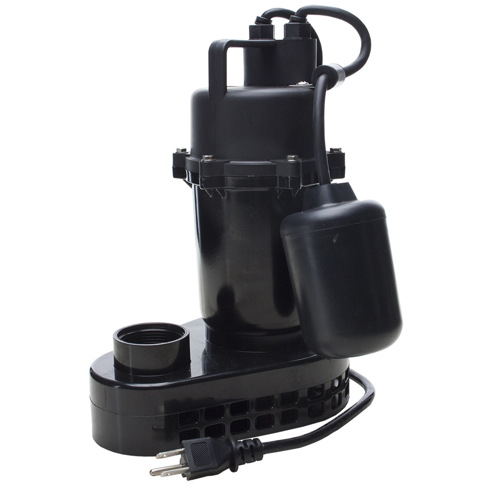 Star Water Systems Submersible Sump Pump with Tethered Float Switch 1/2hp - Flockneti