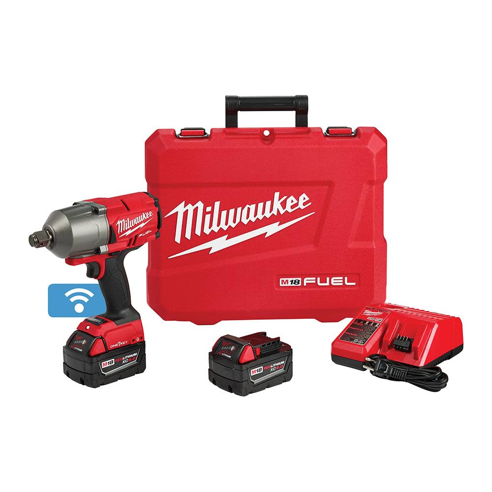 Milwaukee M18 FUEL High Torque Impact Wrench 3/4″ Friction Ring ONE KEY Kit - Flockneti