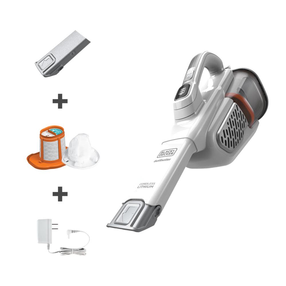 Black and Decker 12V Cordless Handheld Vacuum - Flockneti