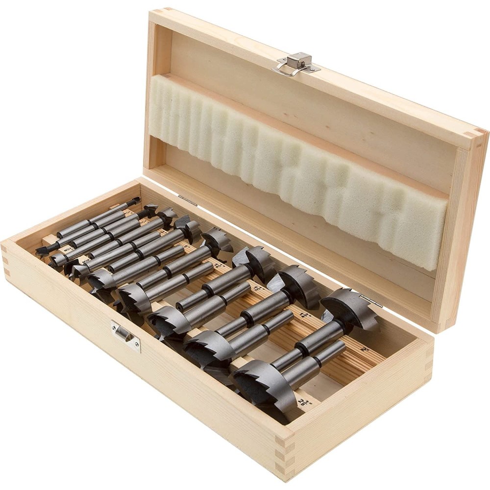 Steelex Forstner Bit Set 1/4 to 2-1/8″ 16pc - Flockneti