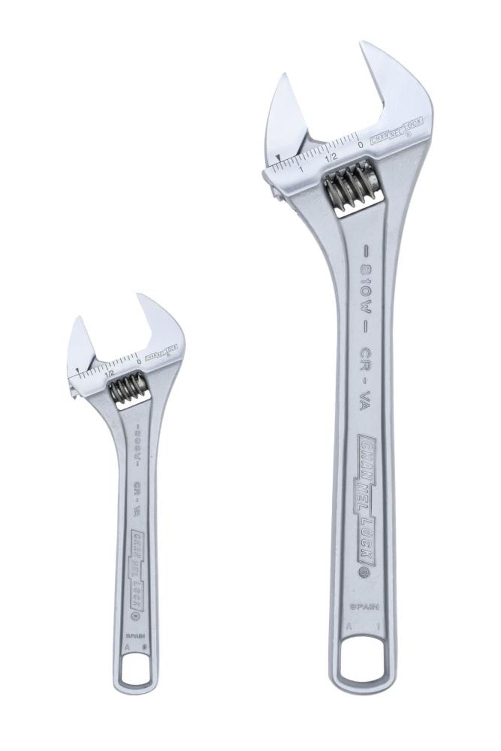 Channellock 2pc Adj Wrench Set - Flockneti