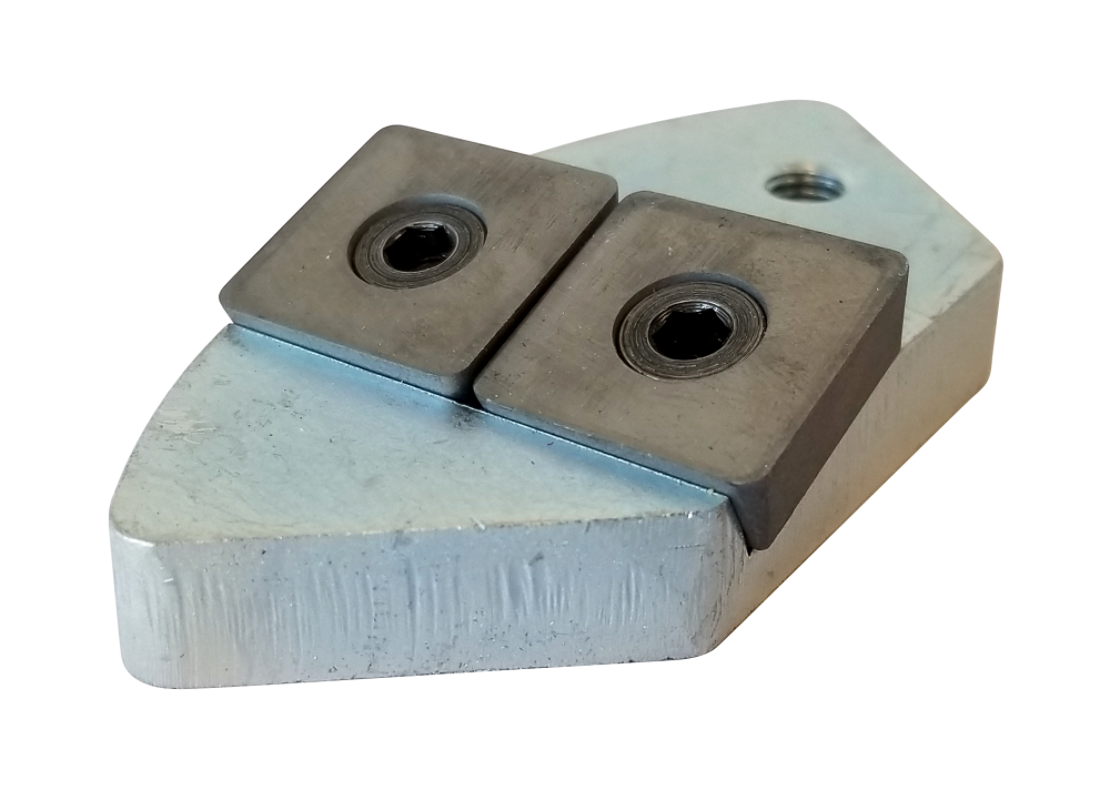 National Flooring Equipment Replacement Carbide Chip – Four Sided - Flockneti