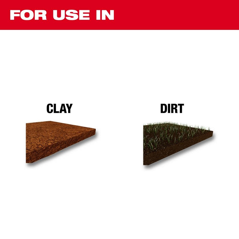 Milwaukee SDS-Max 9-3/4 in. Demolition Ground Rod - Flockneti