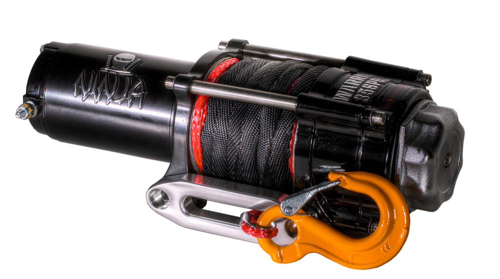 DK2 Ninja Winch Planetary Gear 3500lb with Synthetic Rope - Flockneti