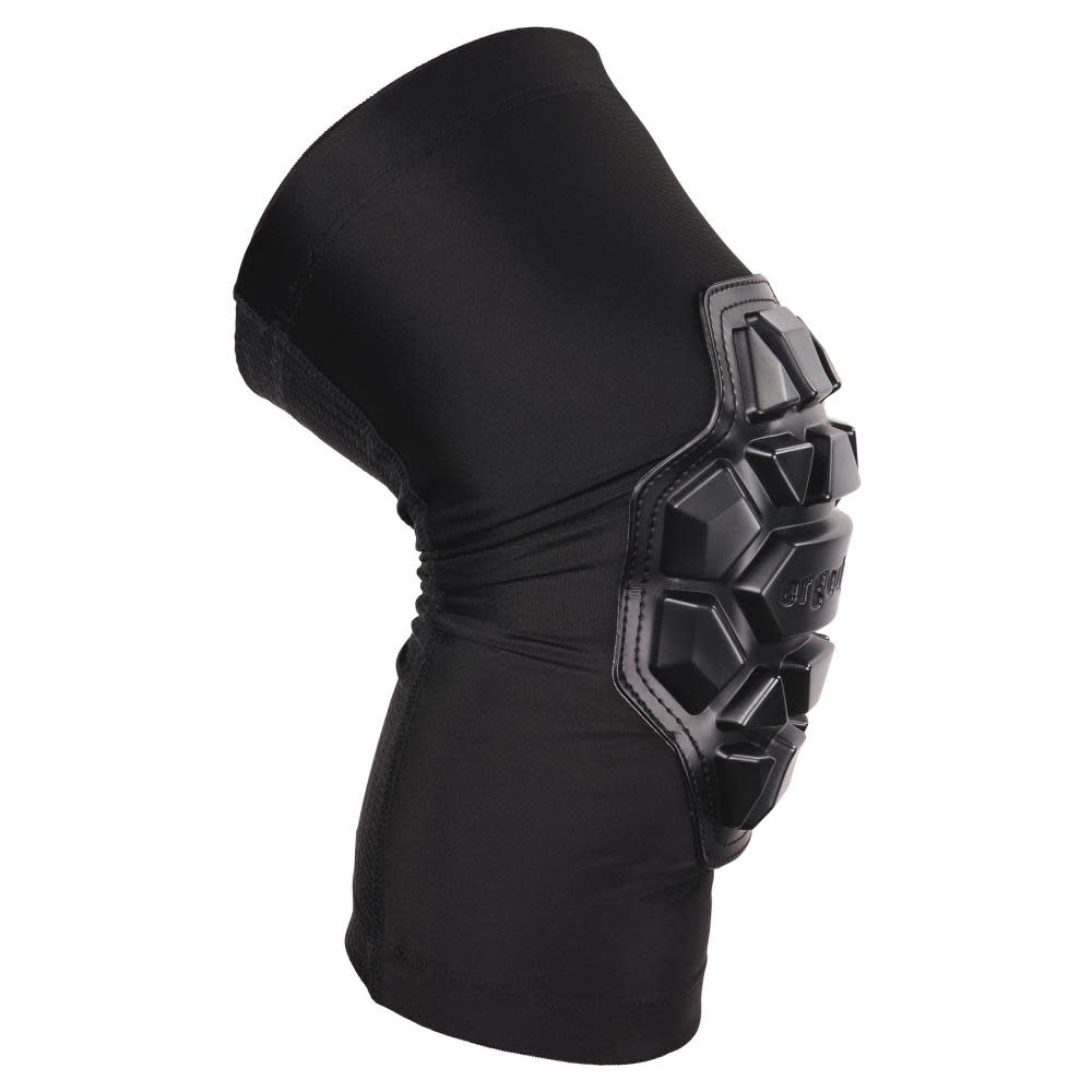 Ergodyne ProFlex 550 Padded Knee Sleeve 3 Layer Foam Cap Black M/L - Flockneti