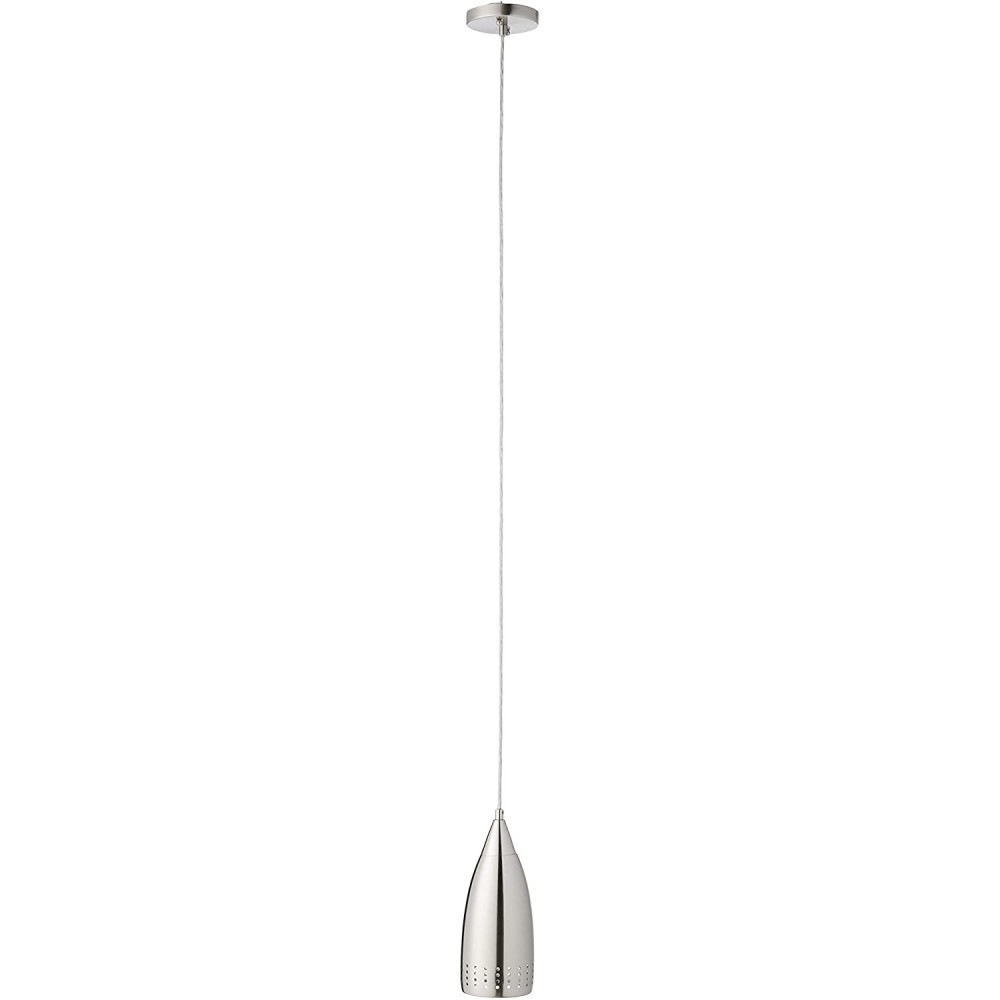 Westinghouse 60W Brushed Nickel Indoor Adjustable Mini Pendant - Flockneti