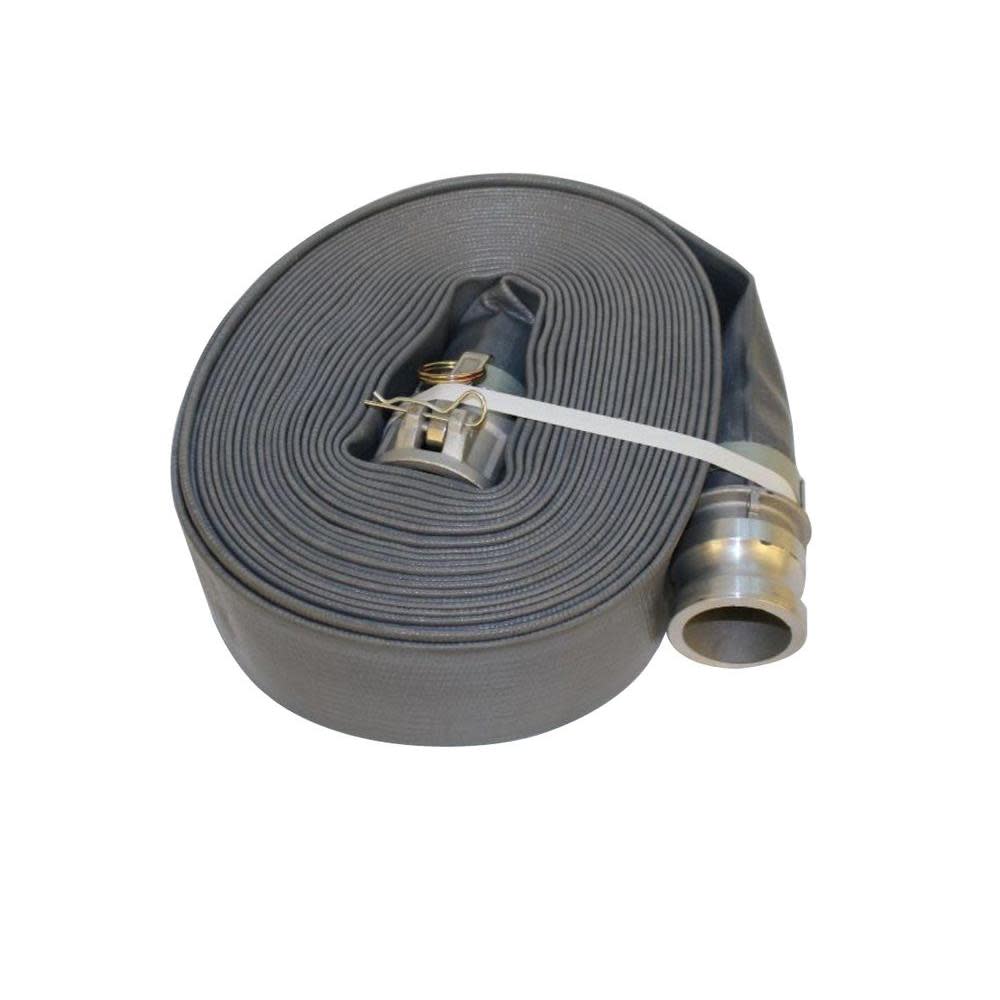 Wacker Neuson 3″ x 50′ Discharge Extension Hose Kit - Flockneti