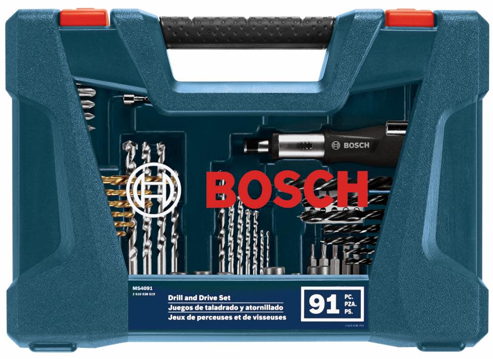 Bosch 91 pc. Drilling and Driving Mixed Bit Set - Flockneti