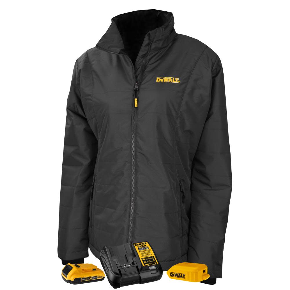 DEWALT Heated Kit Jacket Ladies Quilted 2X - Flockneti