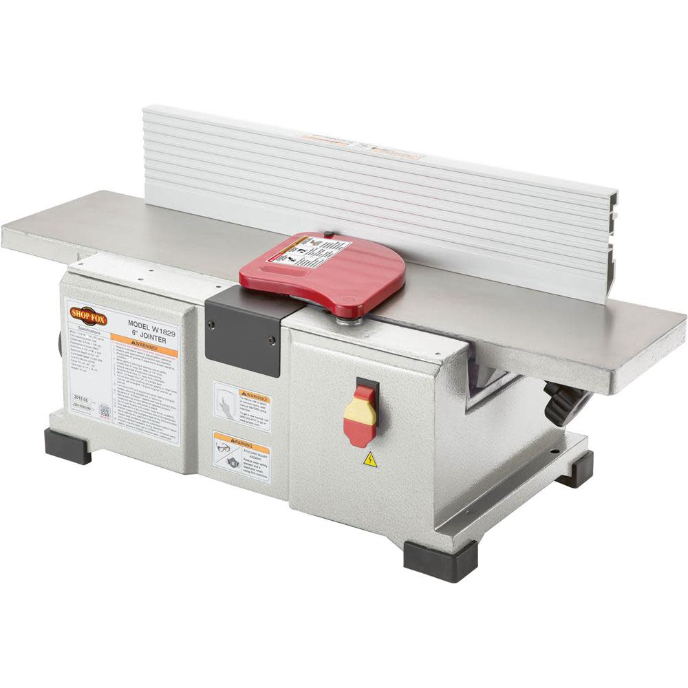 Shop Fox Benchtop Jointer 110V 1 1/2HP 1 Phase 6″ - Flockneti