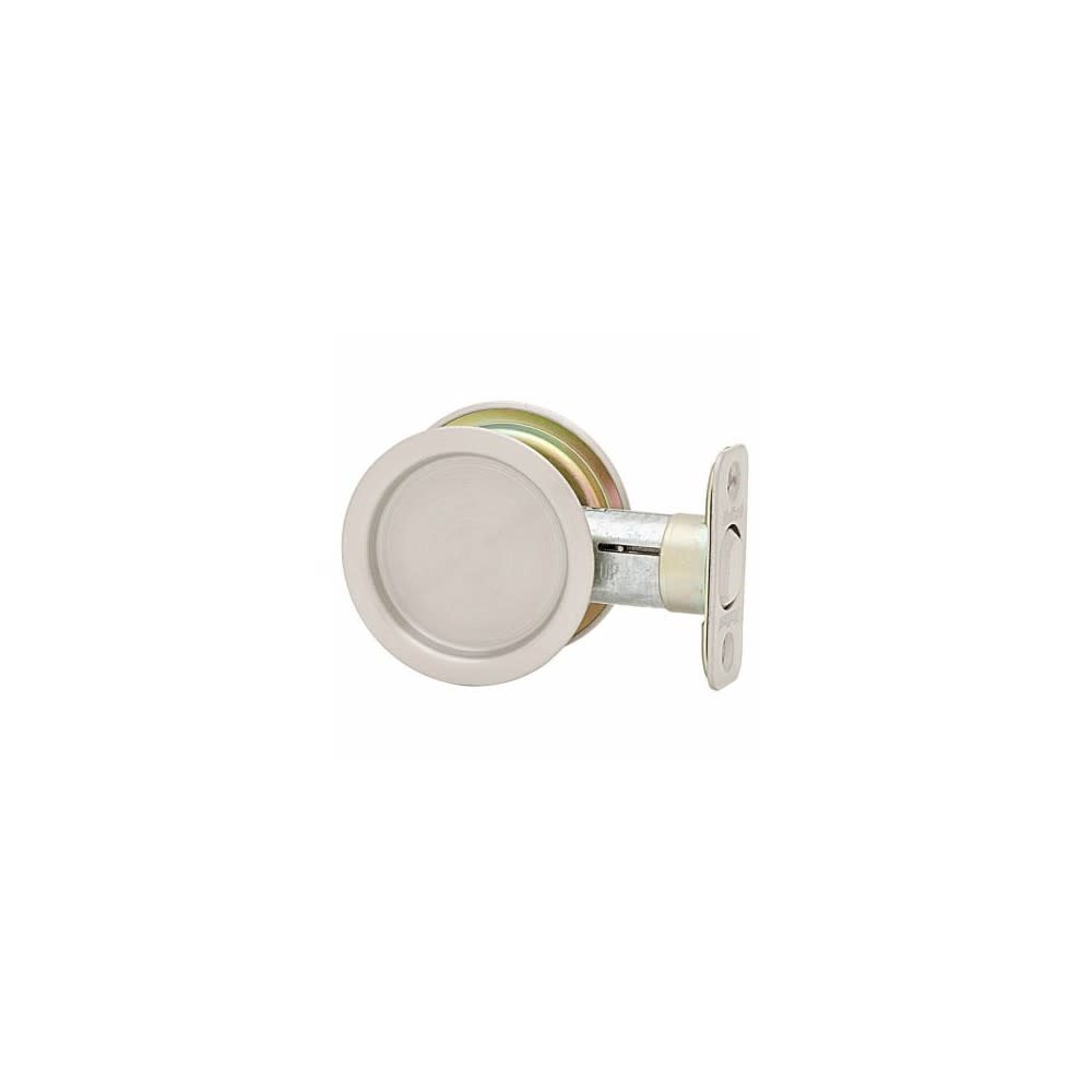 Kwikset Door Lock Satin Nickel Indoor Passage Pocket Round - Flockneti