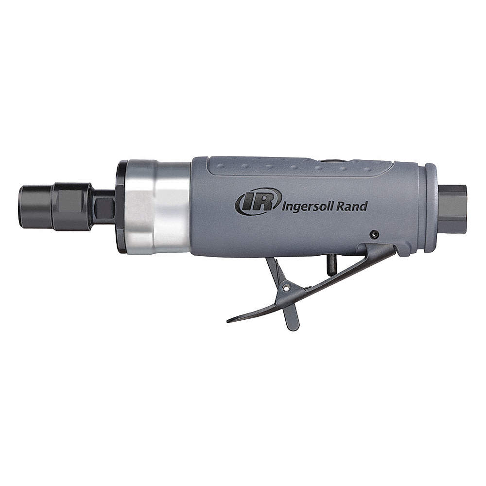 Ingersoll Rand 1/4 In. Inlet 0.33HP 0.25KW Rear Exhaust Straight Air Die Grinder - Flockneti