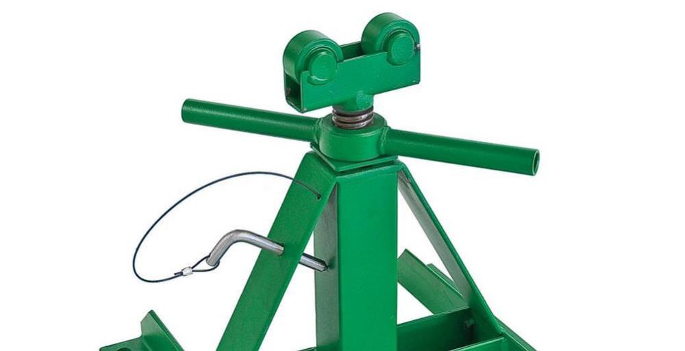 Greenlee 13 In to 28 In Screw Type Reel Stand - Flockneti