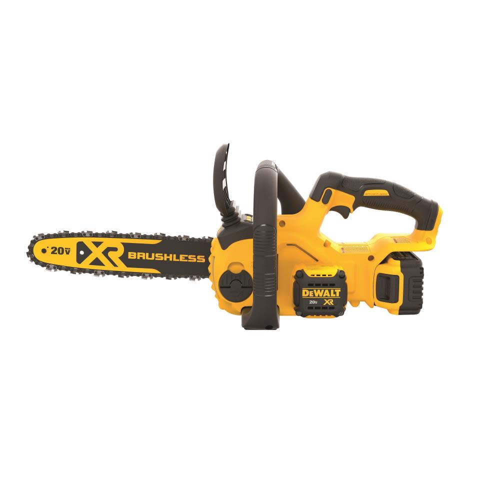 DEWALT 20V MAX 12″ Chainsaw Kit with Extra 12″ Chain - Flockneti
