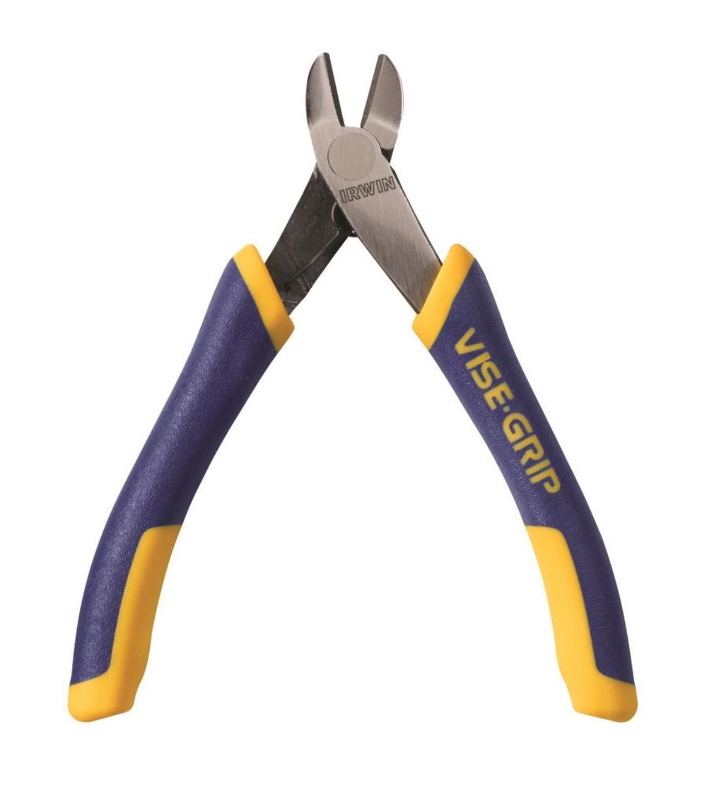 Irwin Standard Diagonal Pliers with Spring 4-1/2″X1/2″ - Flockneti