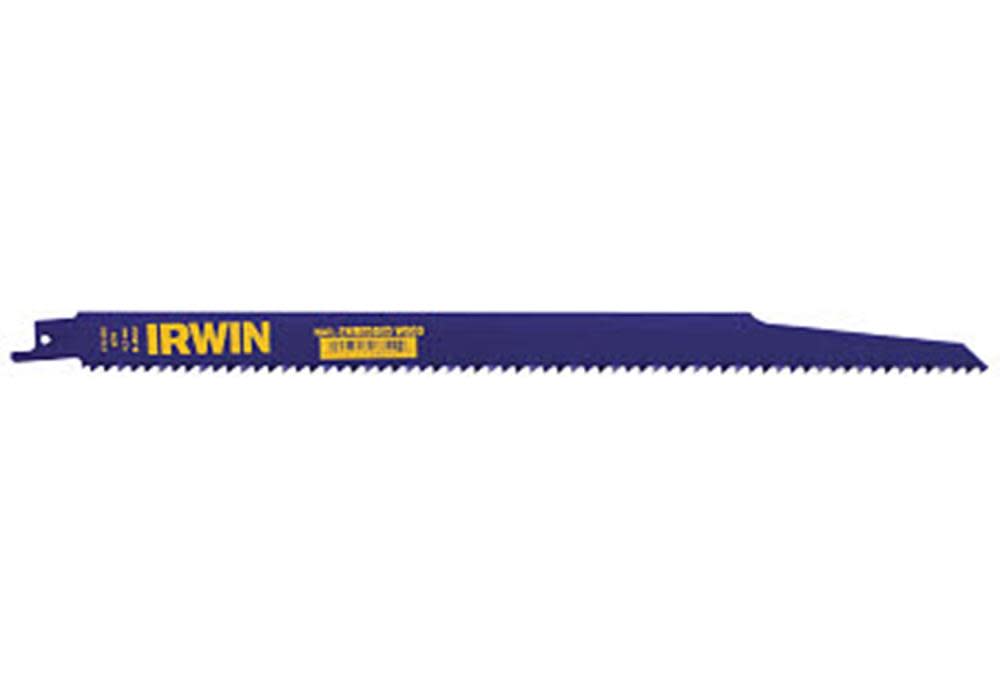 Irwin 12 In. x 0.050 In. 6 TPI Reciprocating Saw Blade 25 pk. - Flockneti