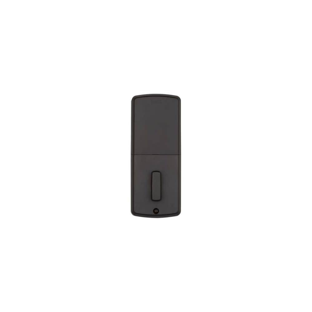 Kwikset Venetian Bronze Single Cylinder Keyless Entry Electronic Deadbolt - Flockneti