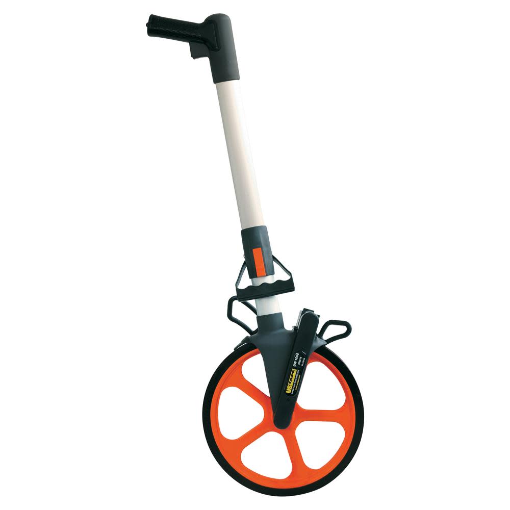 US Tape 12.5 In. Diameter DW-1000 Measuring Wheel Measures in Ft. and 10Th - Flockneti
