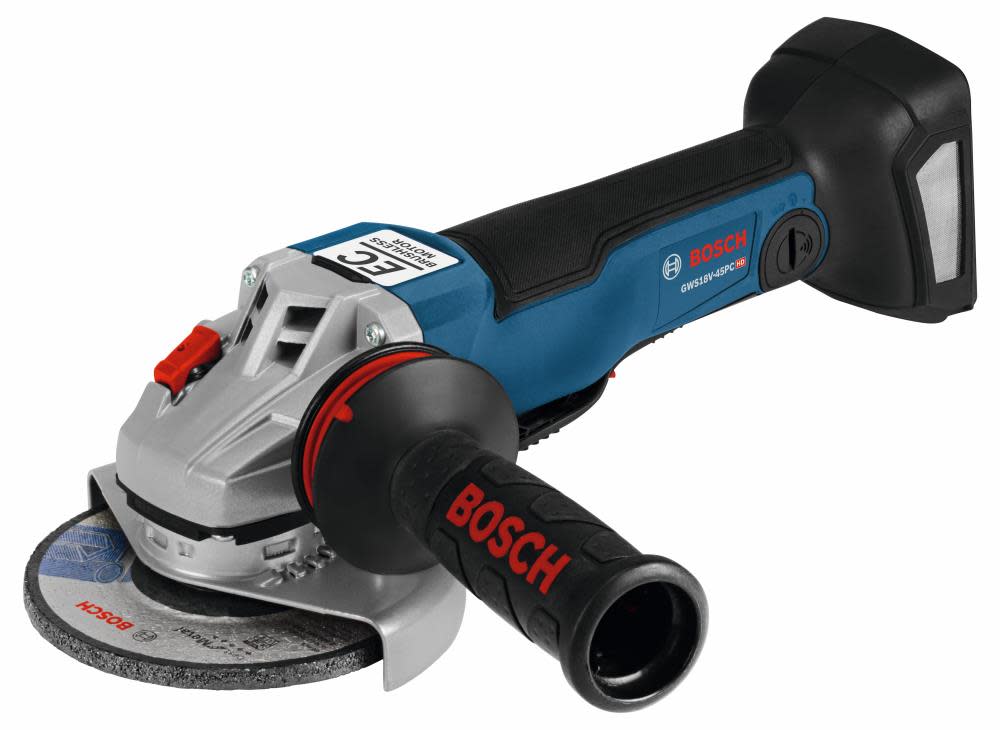 Bosch 18V EC 4 1/2″ Angle Grinder with No Lock On Bare Tool - Flockneti
