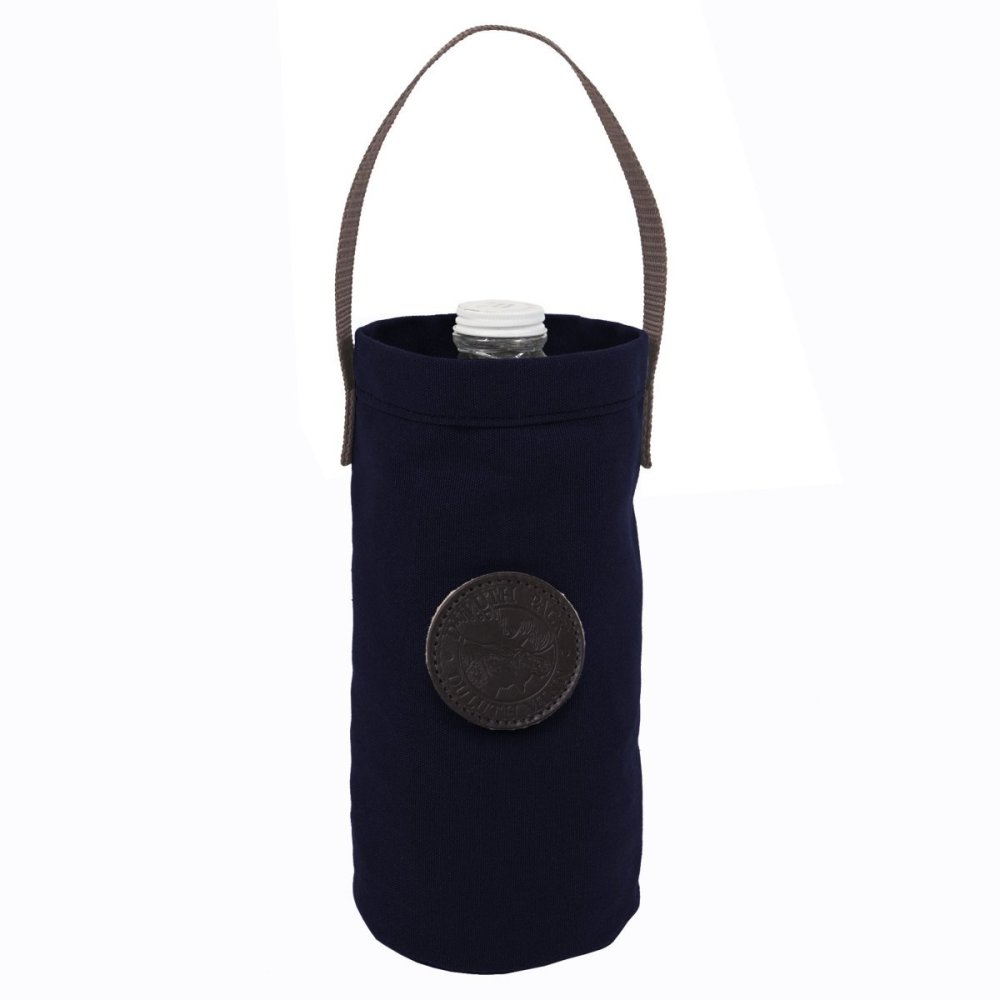 Duluth Pack 10 In. H x 5.5 In. W Navy Canvas Growler Tote - Flockneti