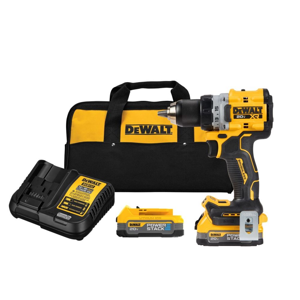 DEWALT 20V MAX* XR Brushless Cordless 1/2 in. Drill/Driver Kit - Flockneti