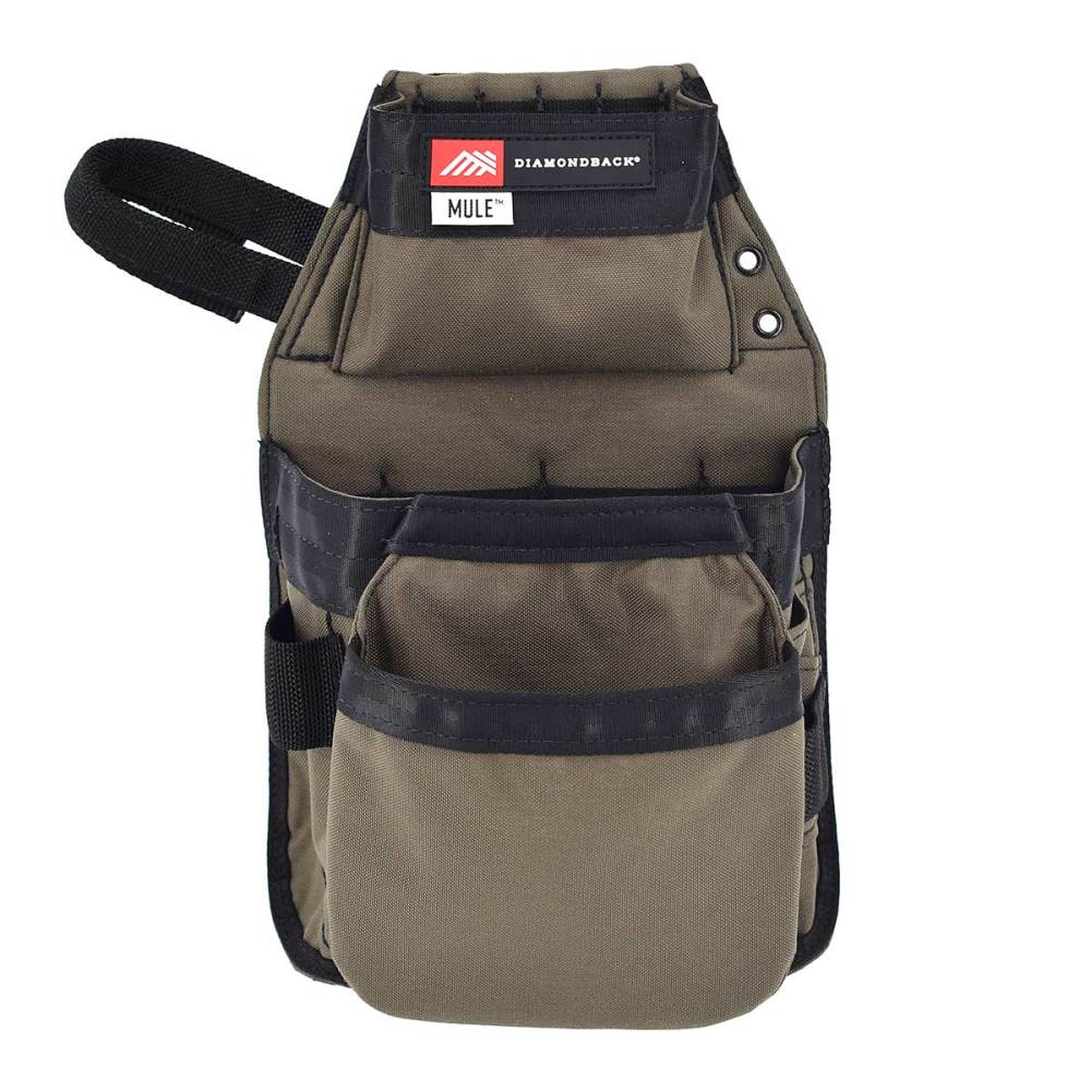 Diamondback Toolbelts Ranger Green Left Side Mule 2.0 Tool Pouch - Flockneti