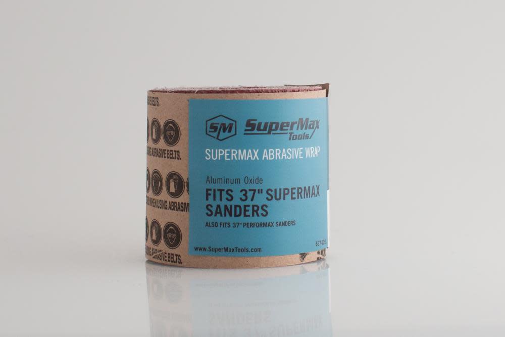 Supermax Tools 120 Grit Pre Cut abrasive for 37 In. Sander - Flockneti