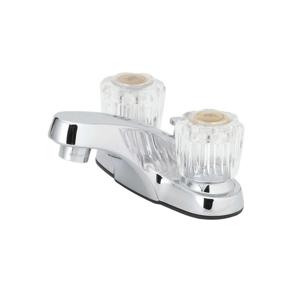Oakbrook Lavatory Pop Up Faucet Two Handle Chrome - Flockneti