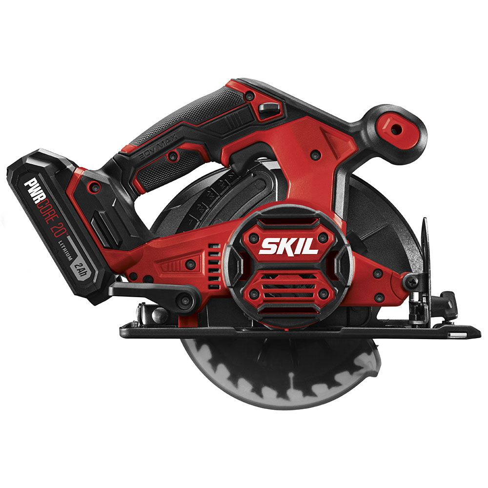 SKIL 20V 6-1/2” CIRCULAR SAW KIT WITH PWRCORE 20 2.0AH LITHIUM BATTERY - Flockneti