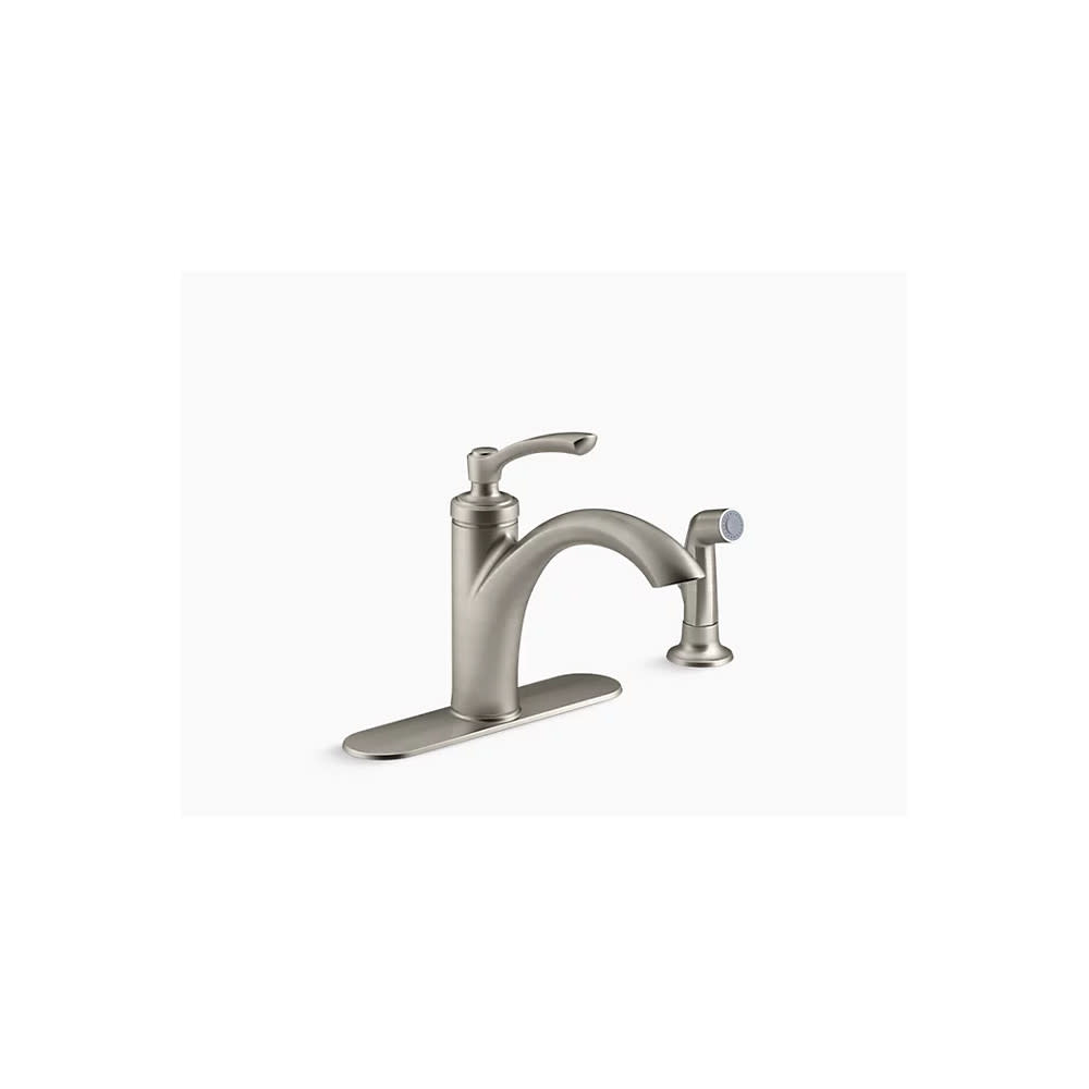 Kohler Linwood Kitchen Faucet Vibrant Stainless 1 Handle - Flockneti