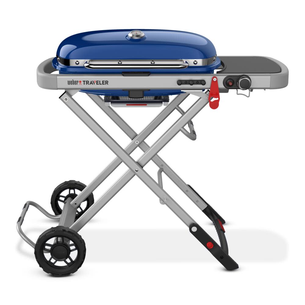 Weber Traveler Grill Propane Blue - Flockneti