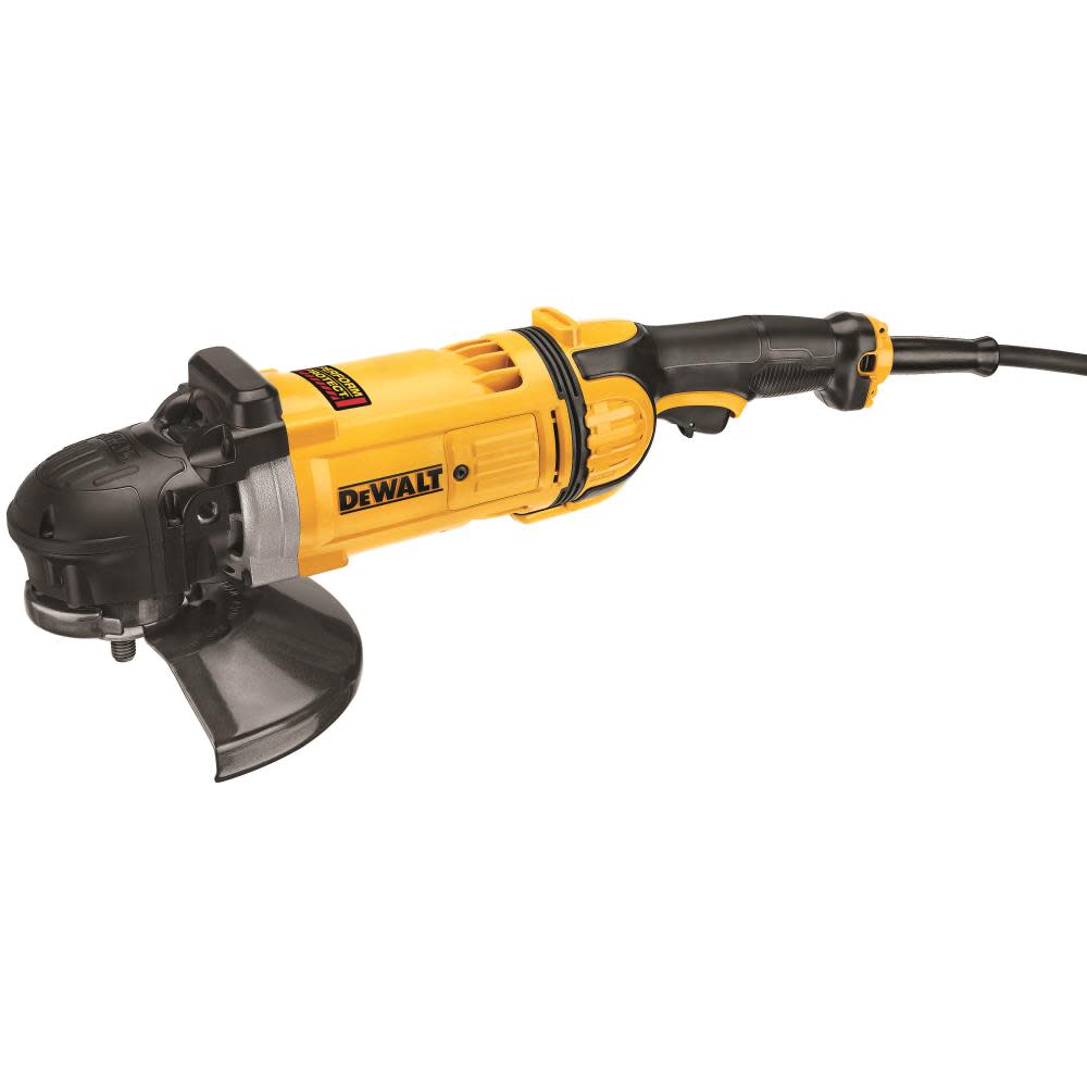 DEWALT 9 In. 6500 rpm 4.7 HP Angle Grinder No-Lock Cover - Flockneti