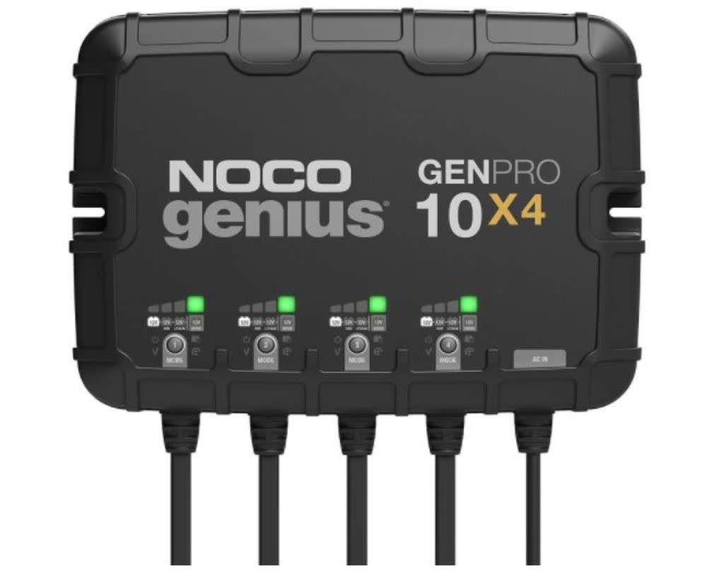 Noco 12V Battery Charger 40A Fully Automatic 4 Bank On Board - Flockneti